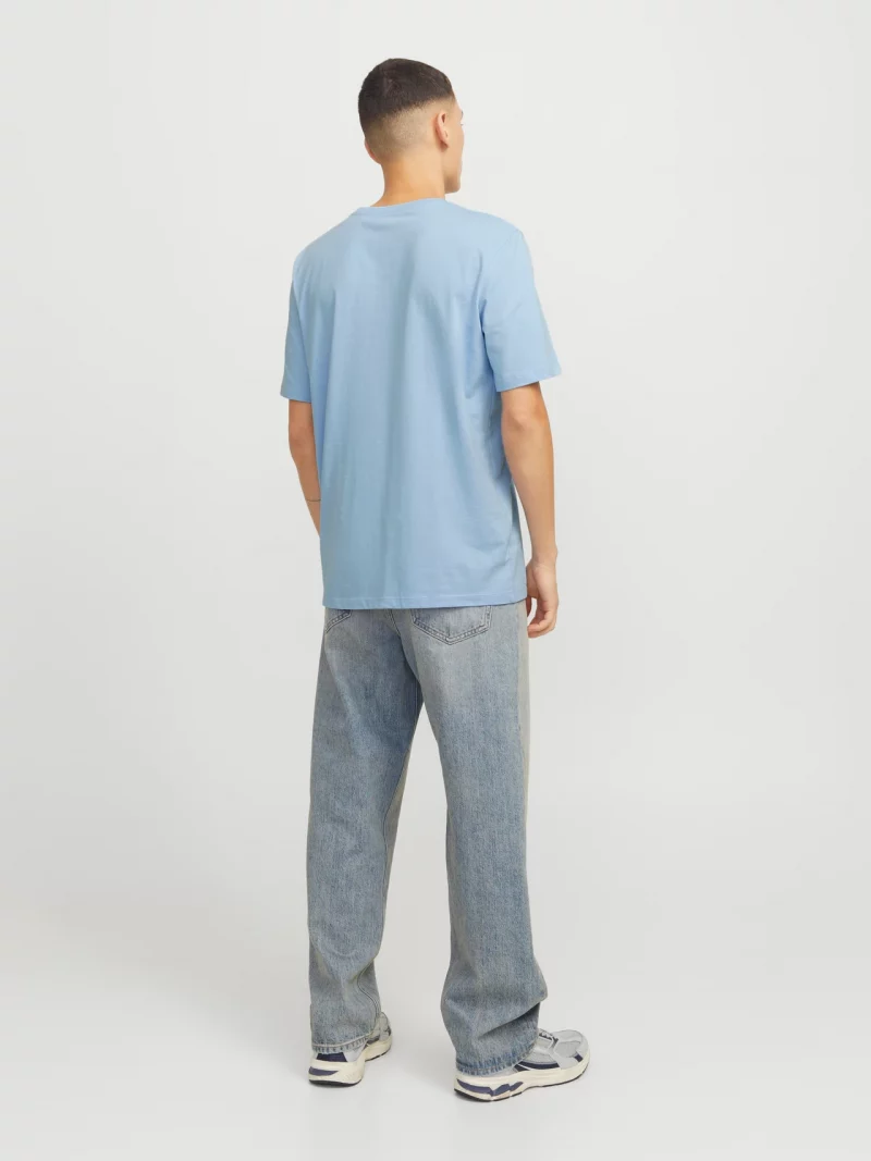 Camiseta Logo Jack&Jones Azul - Imagen 2