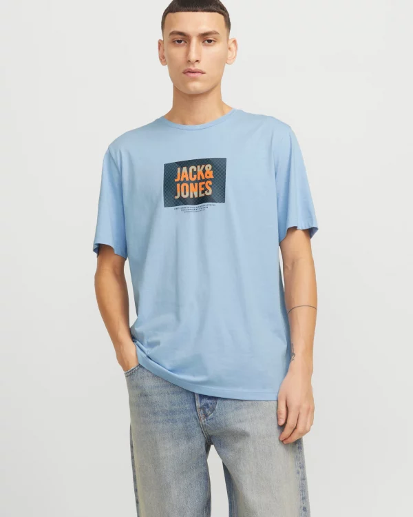 Camiseta Logo Jack&Jones Azul