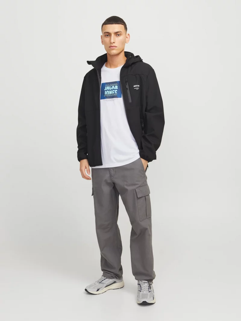 Camiseta Logo Jack&Jones Blanca - Imagen 3