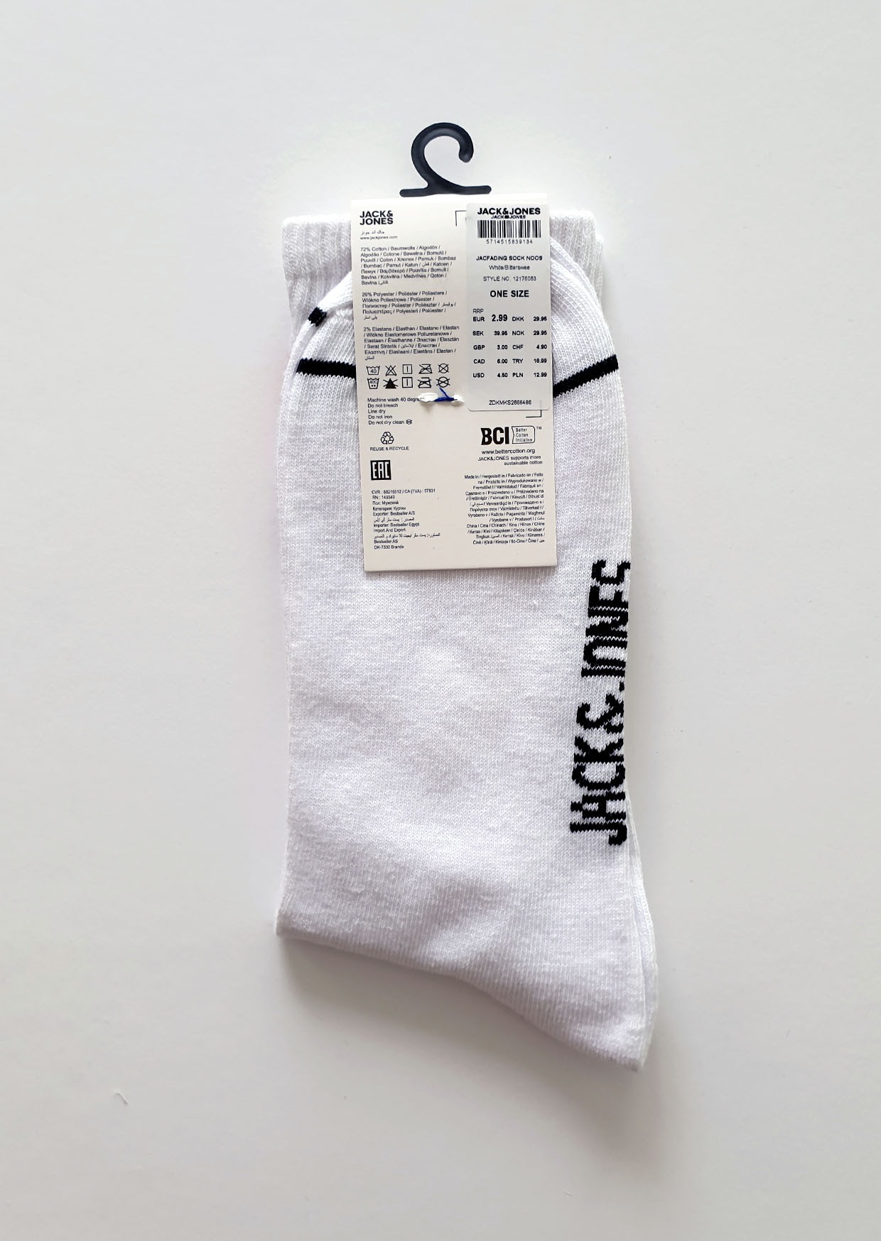Calcetines Jack&Jones Blancos - Imagen 2